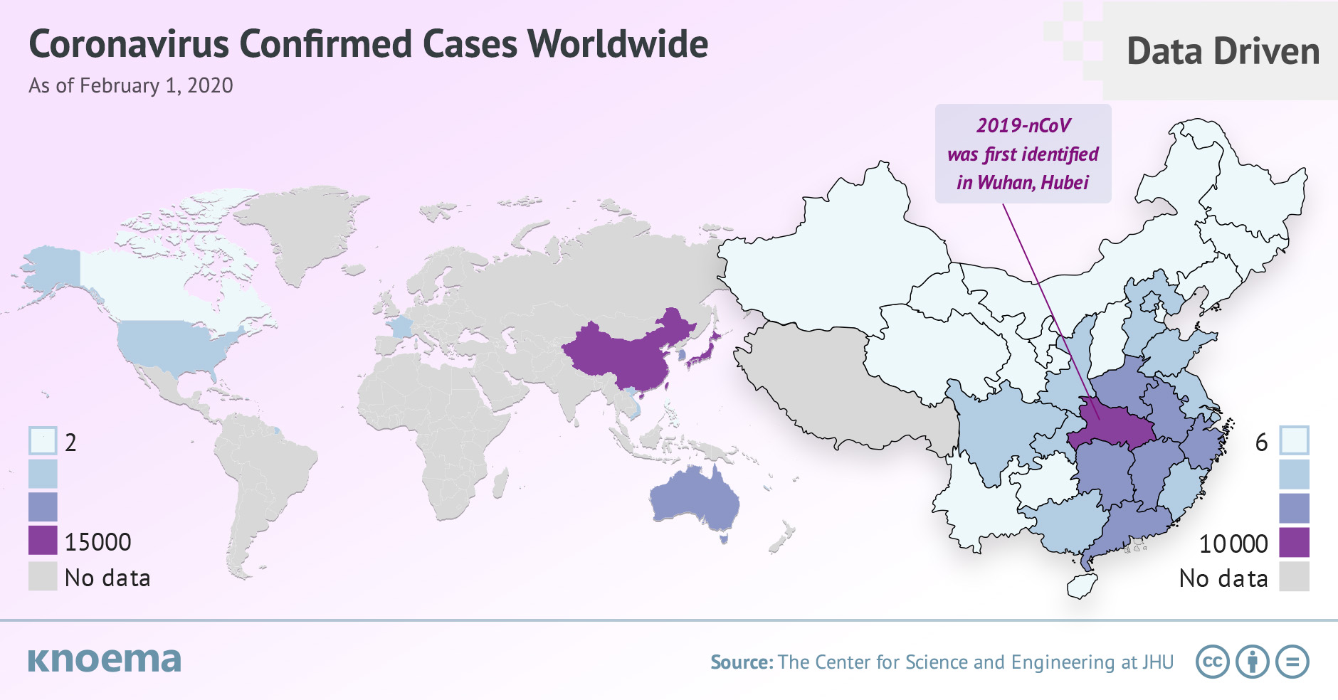 Coronavirus Confirmed Cases Worldwide