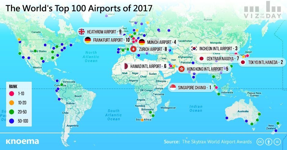 The World's Top 100 Airports of 2017